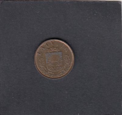 Beschrijving: 1 Santims 